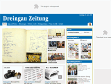 Tablet Screenshot of dreingau-zeitung.de